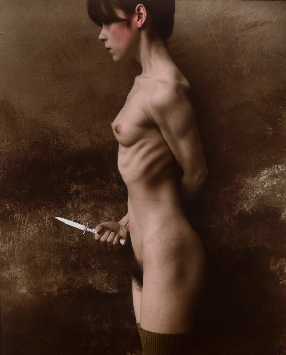 Il coltello, 1987 ©Jan Saudek